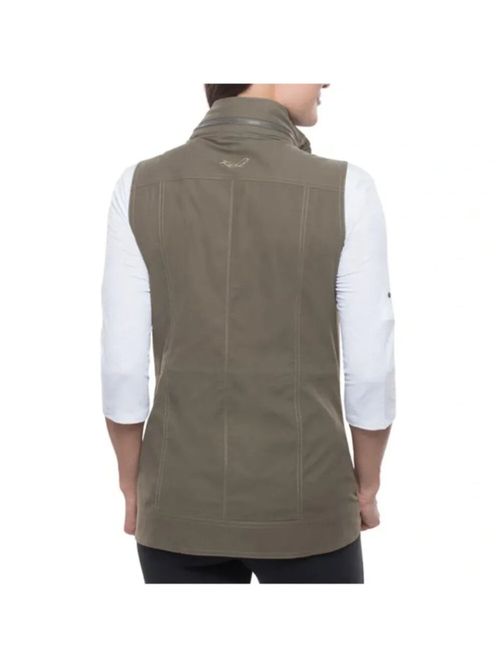 Kuhl Womens Rekon Cavas Utility Zip Up Vest Size Small - Picture 2 of 10